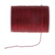 thumbnail image 2 of 130 Metros 0.5mm Poliéster Redondo Hilo Encerado Costura Costura De Color Rojo Oscuro, 2 of 3