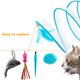 thumbnail image 4 of Túnel para gato CATENEED plegable azul con 5 juguetes, 4 of 7