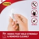 thumbnail image 2 of Ganchos de almacenamiento Command Small, blancos, sin daños para interiores, 2 of 9