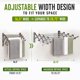 thumbnail image 2 of Tendedero de Pared Smartsome 6,1 m, Capacidad 27 kg, 2 of 7