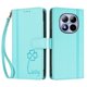thumbnail image 3 of Funda Cartera Trébol para Xiaomi Poco M8 Pro 5G con Ranuras Tarjetas y Carga Inalámbrica Verde menta, 3 of 6