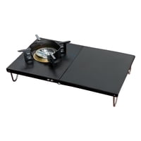Magideal - Soporte Plegable Para Estufa De Gas Para Escritorio De Camping, Accesorios De Aislamiento Térmico A Prueba , Ligero, Ajustable, Para Mochiler