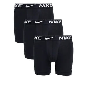 Calzoncillos Tipo Bóxer Nike Essential Micro Para Hombre, Paquete De 3, Color Negro, Talla S