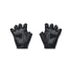 thumbnail image 3 of Guantes de entrenamiento con medio dedo Under Armour para hombre, color negro, talla M, 3 of 3