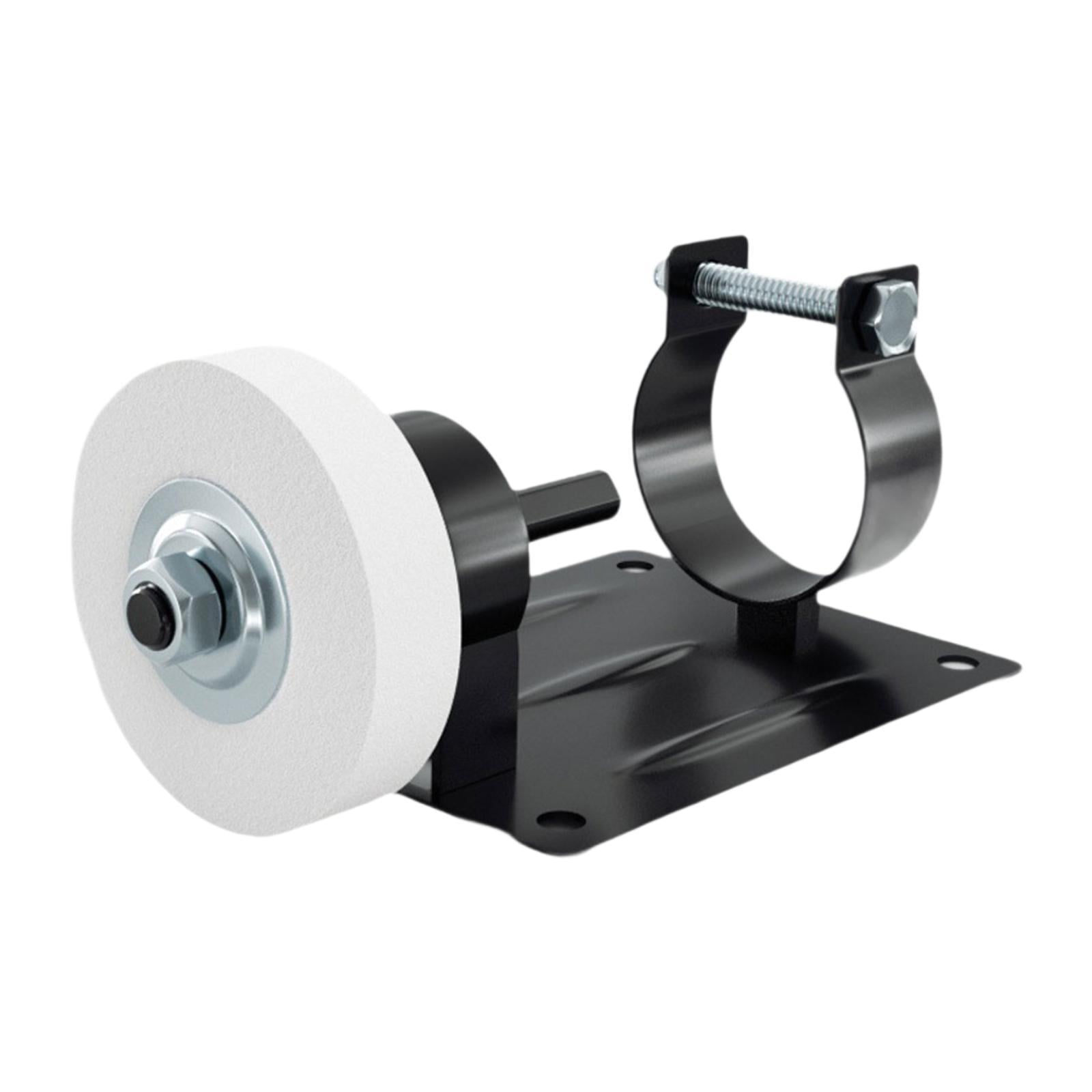 Magideal - Soporte De Corte Para Taladro Eléctrico, Convertidor De Soporte De Corte Para Taladro, Herramienta De Modificación De Metal Práctica Y Resistente, Ros Disco Blanco