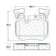 thumbnail image 3 of Pastillas Freno para auto BMW 135is 2004-2013 Trasero, 3 of 4