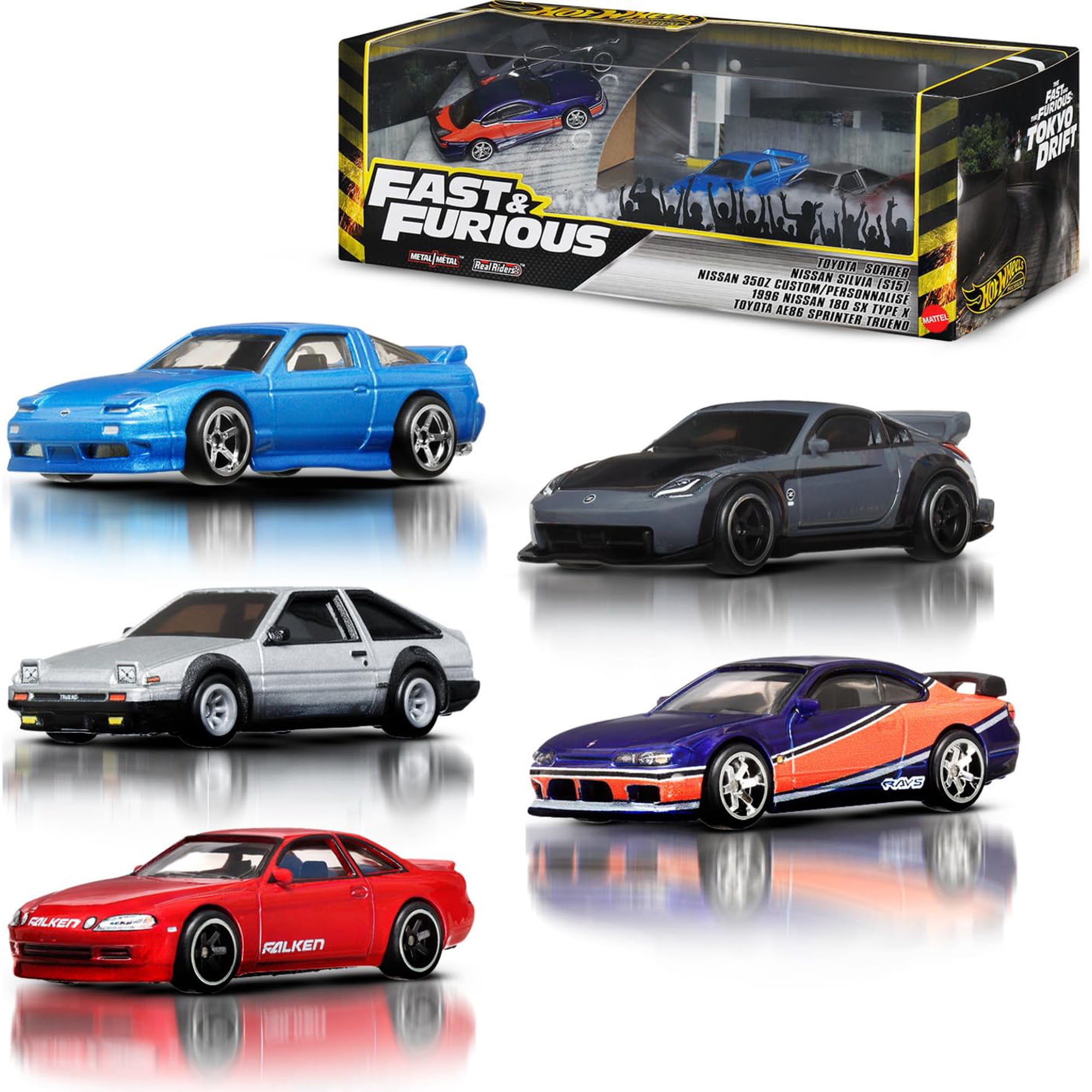 Juguete Coleccionable Hot Wheels Rápido Y Furioso Tokyo Drift 1:64