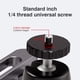 thumbnail image 2 of Soporte de pared para proyector Liboer, plegable, universal, aluminio, 2 of 6