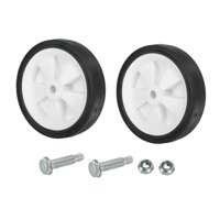 Magideal - 2 Ruedas De Repuesto Para Compresor De Aire, Antideslizantes, A Prueba De Golpes, Universales, Con Tuerca, Fácil Movilidad, Adecuadas Para Reparaciones De Garaje Y Actualizaciones De 148 Cm