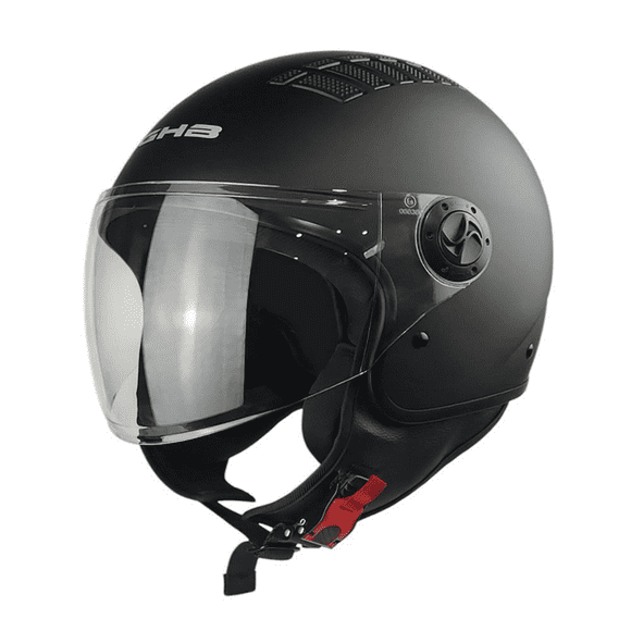 Casco Abierto GHB 230 Negro Matte talla L