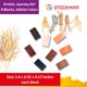 thumbnail image 3 of Crayones STOCKMAR Juego de 8 tonos de piel del mundo, 3 of 9