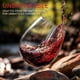 thumbnail image 2 of Juego de 4 copas de vino Bravario, irrompibles, de plástico sin tallo, 470 ml, 2 of 6