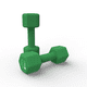 thumbnail image 2 of Par Mancuernas de Neopreno 4kg Verde FullFit., 2 of 3