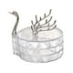 thumbnail image 4 of Joyero Pulsera Brazalete Caja De Almacenamiento Collar Caja Para Tocador Decoración Blanco, 4 of 5