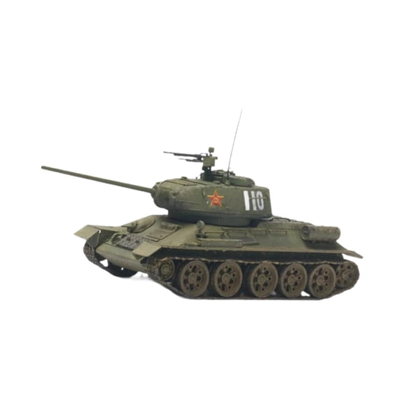 1:72 Russian T34 Assembly Tank Model Tank Building Building Kit Educación Decoración del hogar Camión 4D Modelo para niñas Regalos para niños pequeños