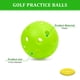thumbnail image 3 of Paquete de 50 pelotas de golf de plástico BAC-Kitchen con bolsa, color verde, 3 of 7