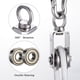thumbnail image 3 of Polea SHINICO 34mm Acero Inoxidable 250kg Doble Rodamiento, 3 of 3