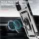 thumbnail image 5 of Estuche GANGXUN para iPhone 15 Plus, soporte giratorio 360°, estilo mecánico y magnético, 5 of 5