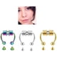thumbnail image 4 of Colo Mixing - 5 pares de aros magnéticos falsos para tabique nasal de acero inoxidable, anillos falsos para nariz, sin perforación, con clip para personas con personalidad (1,2103 mm), 4 of 7
