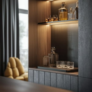 Masisa - Revestimiento Micro Ripado 68 Magma 2480X218Mm