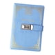 thumbnail image 4 of Diario Con Candado Diario Personal Resistente Con Candado Con Contraseña Para Oficina En Casa, Color Azul, 4 of 5