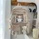 thumbnail image 1 of Waterproof Book Bag Multifunctional Nylon Large Capacity School Bag Travel Backbag Teenage, 1 of 3