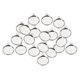 thumbnail image 4 of 20Pc 14mm Colgante Redondo De Plata En Blanco Bandejas De Ajuste De Base De Cabujón Joyería De Bricolaje, 4 of 5