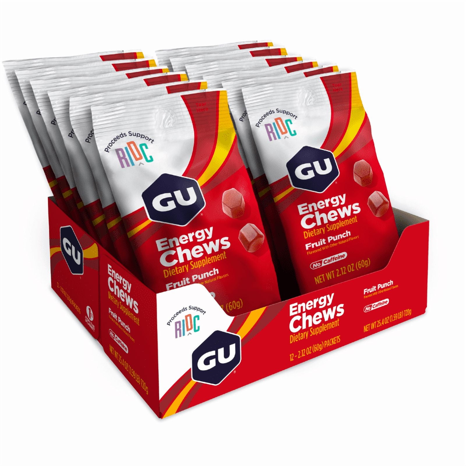 Gu Energy - Gu Box Energy Chews, Fruit Punch