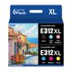 thumbnail image 1 of Cartucho de tinta Sehiran 312XL, paquete de 6, alto rendimiento, colores, 1 of 6