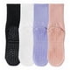 thumbnail image 1 of Calcetines Antideslizantes Algodon Yoga Fitness Set 4 Pares, 1 of 3