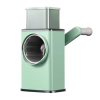 Importclick - Picador Procesador Verduras Manual Verde 32X11 Cm