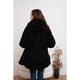thumbnail image 3 of Chaqueta Mujer Reversible Peluda Invierno Calidad Premium 6072, 3 of 5