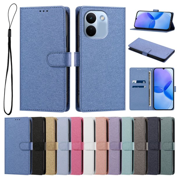 Cartera para Xiaomi Redmi Note 17 Pro Plus 5G con Bolsillo de Tarjetas, Azul