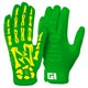 thumbnail image 1 of Guantes de Fútbol Americano NXT NXTRND Juvenil Talla Media Verde Esqueleto, 1 of 4