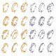 thumbnail image 1 of Set de 24 anillos ajustables para dedos del pie y dedos YVOETN, 1 of 7