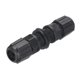 thumbnail image 5 of Acoplador impermeable RJ45 de Uxcell, conector de cable LAN Ethernet de doble cabeza IP67, para Cat5e/Cat5, paquete de 5, 5 of 6