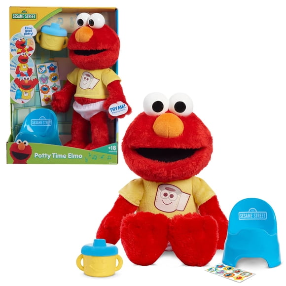 Peluche Just Play Sesame Street Potty Time Elmo 30 cm