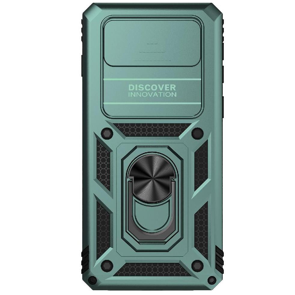 Estuche Gangxun Para Samsung Galaxy S10, Soporte Giratorio 360°, Estilo Mecánico Y Magnético