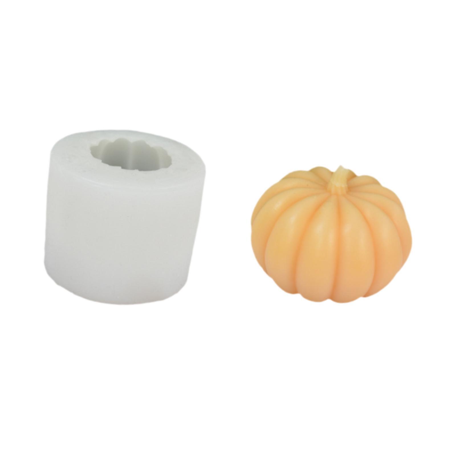 Bothyi - Molde De Silicona De Calabaza De Halloween 3D, Molde De Arcilla Flexible Para Decoración De Fiestas Y Escritorios