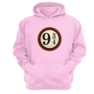 Genérico - Polerón Canguro 9 3/4 Rosa Talla Xs Unisex