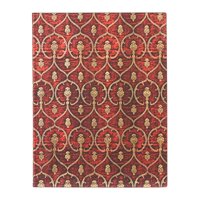 Paperblanks - Libreta Red Velvet Ultra Lineas Tapa Flexible