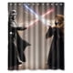 thumbnail image 1 of Cortina de ducha de Star Wars con diseño de Darth Vader y Jedi, con ganchos, 167 x 183 cm, 1 of 3