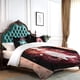 thumbnail image 4 of 3Pcs Bedding Set Cute Anime Bed Set Breathable Duvet Cover Set for Kids Teen Adult with 1 Quilt Cover 2 Pillow Shams Queen Size - 90x90 inches, 4 of 5