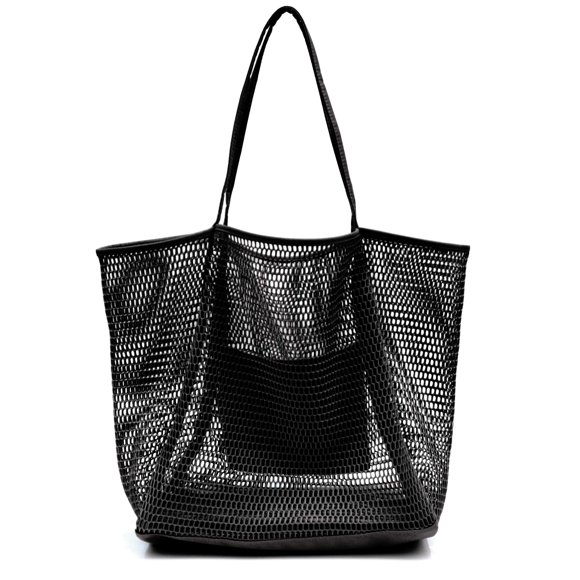 Bolsa de playa HOXIS Mesh para mujer de nailon y poliéster