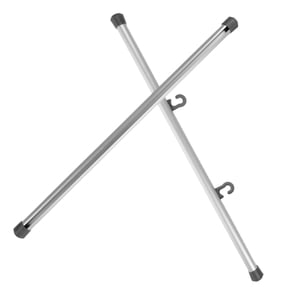 Magideal - Colgador De Carteles, Rieles Colgantes De Aleación De Aluminio Para Centro Comercial, Montaje Simple, Colgador De Fotos Versátil, Banderas, Soporte Pa Longitud 43Cm