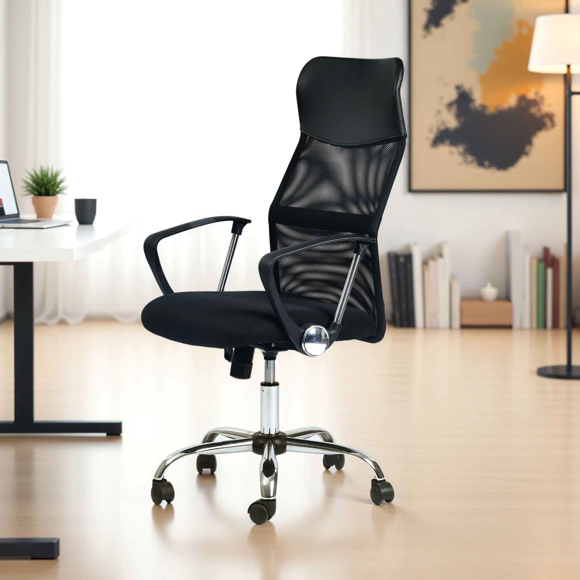 Mainstays - Silla De Escritorio Negra