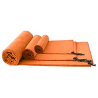 Importclick - Set 3 Toallas Baño Viaje Microfibra Secado Rápido Naranja