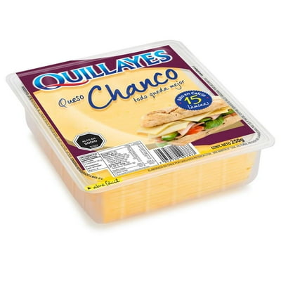 Queso Chanco Laminado 250 G Quillayes