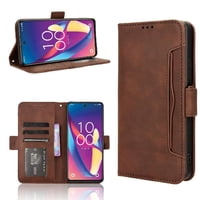 Funda Tipo Billetera Foxdock Para Tcl 50 Xl 5G – Tapa Flip Con Tarjetero