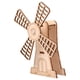thumbnail image 2 of Kit De Arte De Madera De Montaje De Madera 3D - Kit De Modelo De Montaje De Bricolaje - Molino De Viento, 2 of 5